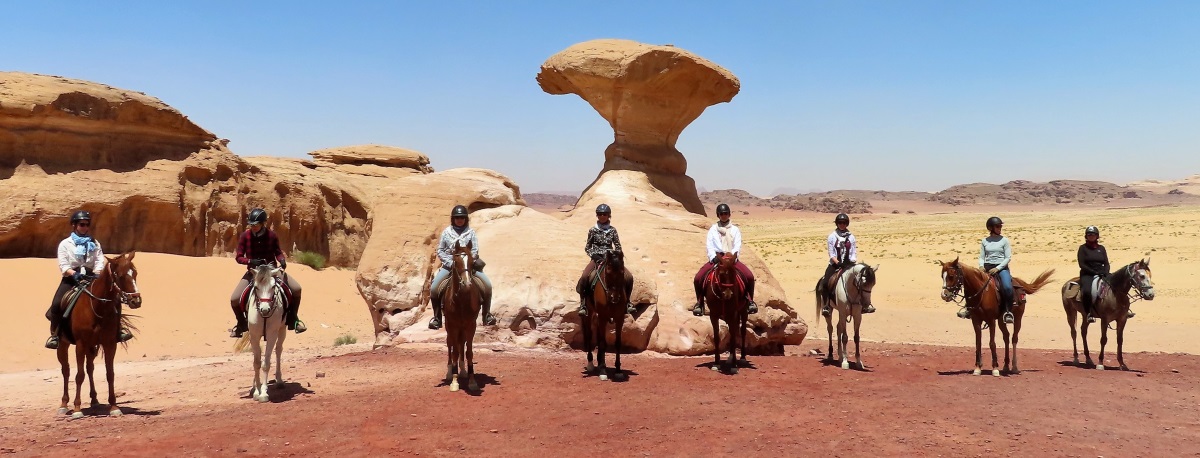 Tour a cavallo in Giordania per 08 giorni / 07 notti